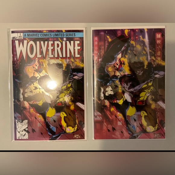 X LIVES of Wolverine # 4 Virgin , Wolverine # 1 Kevin Eastman Virgin = 4 Books - Picture 4 of 10